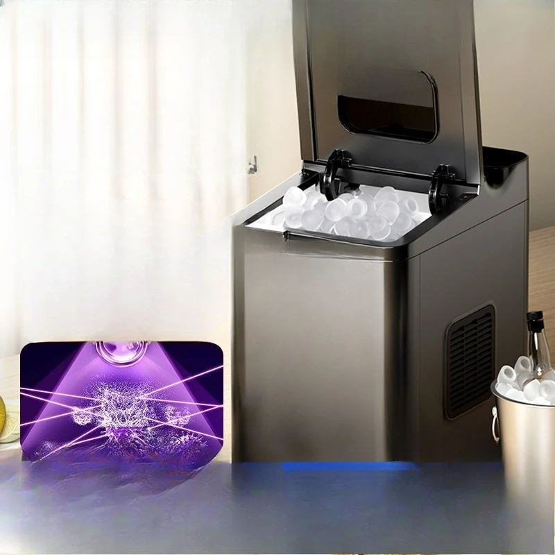 

Ice cube machine dormitory Changhong commercial stall Internet celebrity automatic ice machine home milk tea shop small