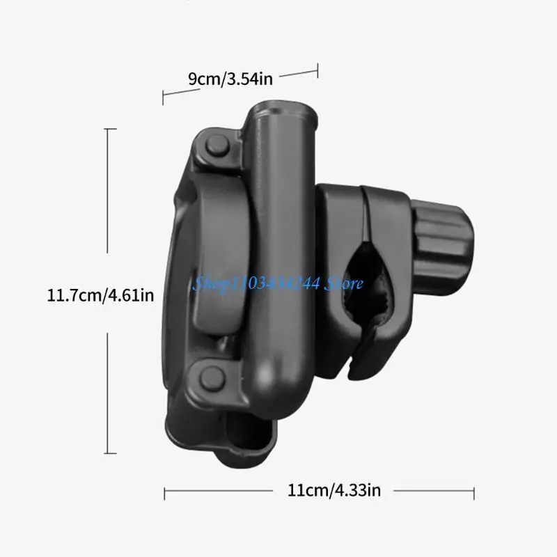 2 in 1 Design Baby Strollers Cup Holder Nonslip Storage Base Phone Slot for 0.55-1.7Inch Tube on Most Equipment