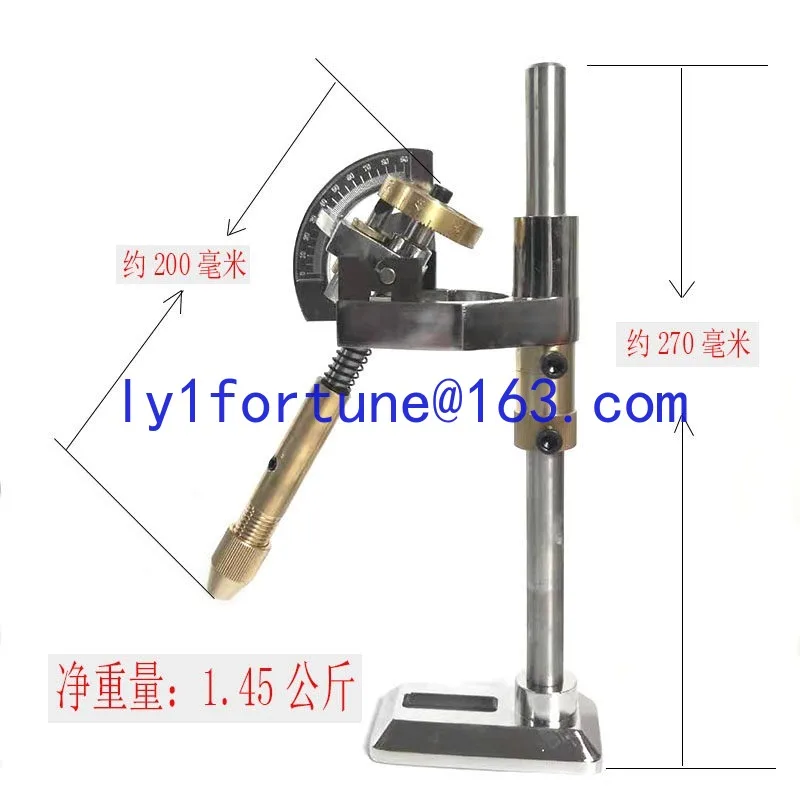 Angle machine manipulator, ring surface, egg surface, flat grinding and polishing, jade, jadeite agate, gemstone angle machine