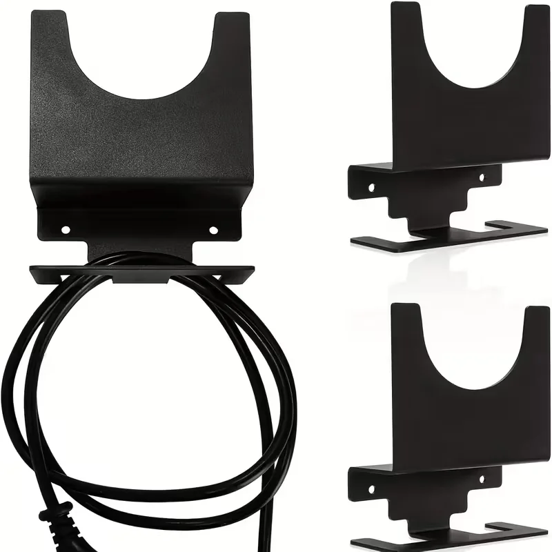 Angle Grinder Holder Durable Metal Tool Rack with Cord Hanger Wall Mount Bracket for Polishers Cutters Workshop Garage Organizer