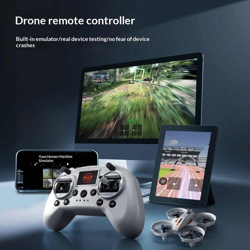 เครื่องจำลองการฝึกบินโดรน S2 แบบปีกตรึง พร้อมระบบ FPV ควบคุมผ่านรีโมทคอนโทรล สำหรับผู้เริ่มต้นฝึกปฏิบัติ