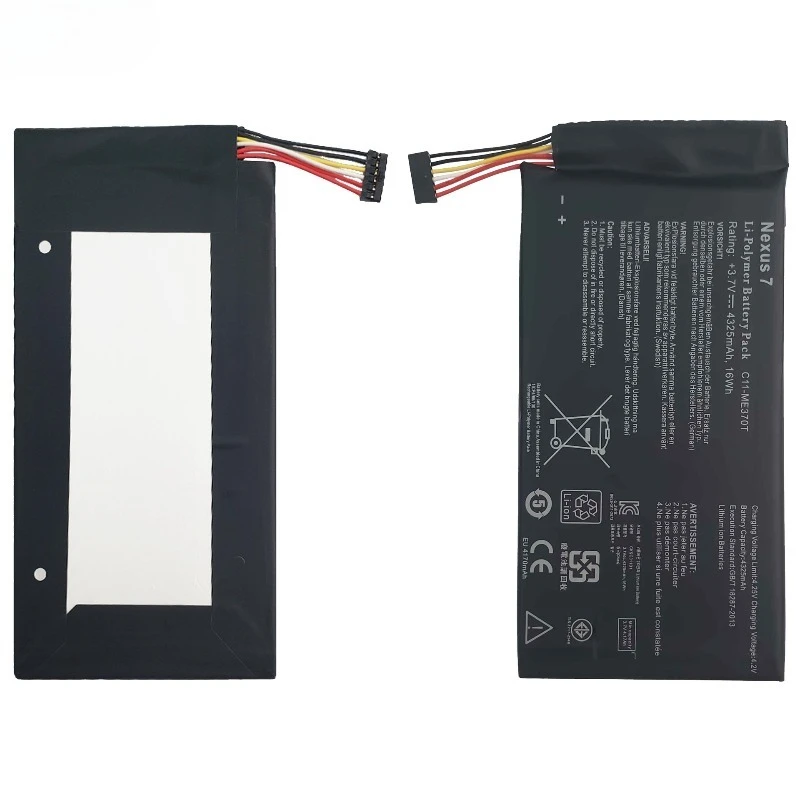 C11-ME370T for Asus Nexus 7 Tablet Battery High Quality High Capacity Battery Replacement Bateria Grade A Cell with Tools