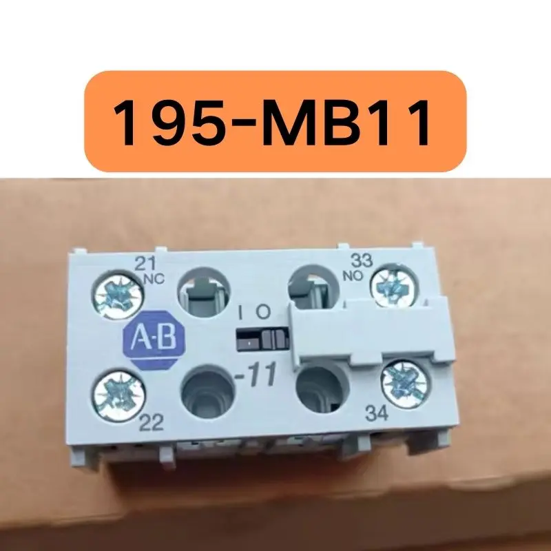 

New 195-MB11 auxiliary contact in stock for quick delivery