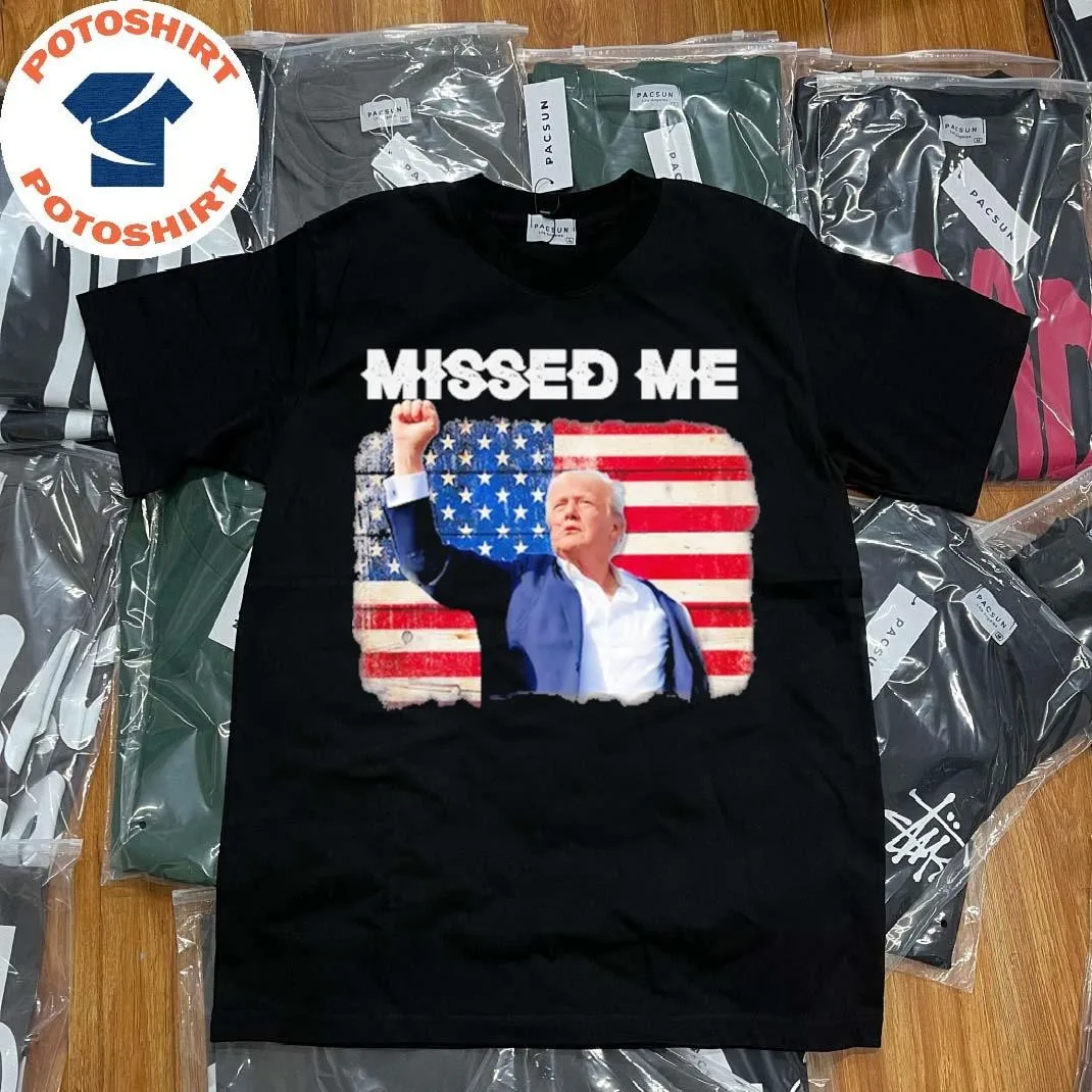 Official-Trump-Missed-Me-Pennsylvania-Rally-Patriot-Usa-2024-Shot-t-shirt