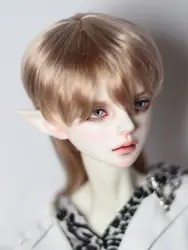 BJD doll wig suitable for 1/3 1/4 1/6 size bjd boy wig fashion versatile multicolor wolf tail wig doll accessories