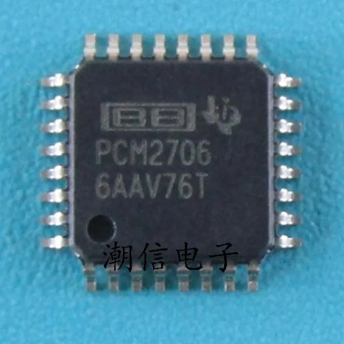 

PCM2706 PCM2706CPJTR audio digital to analog converter