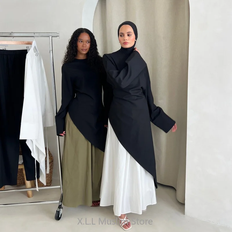 

Ид Рамадан молитвенное платье женский Абаяс Kebaya кафтан кафтан элегантный топ в сочетании с модной юбкой турецкий комплект из двух предметов