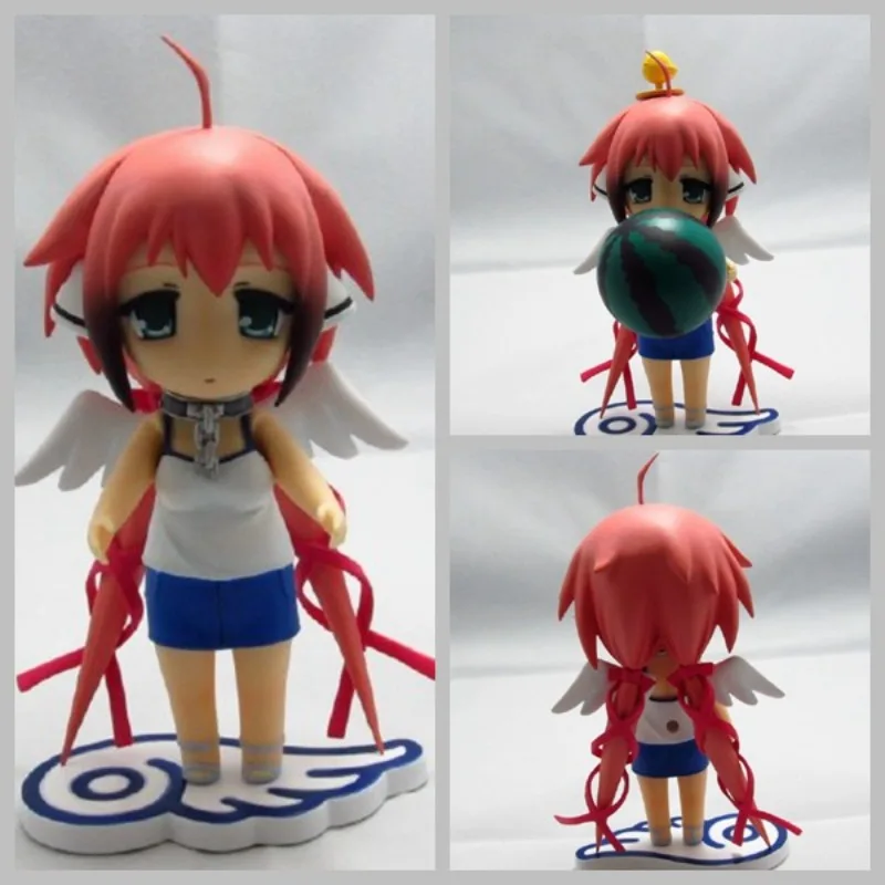

10CM A Thing from Heaven Q Version Nendoroid Queen of the Sky Icarus Model Doll Ornament Figure For Children's Gifts