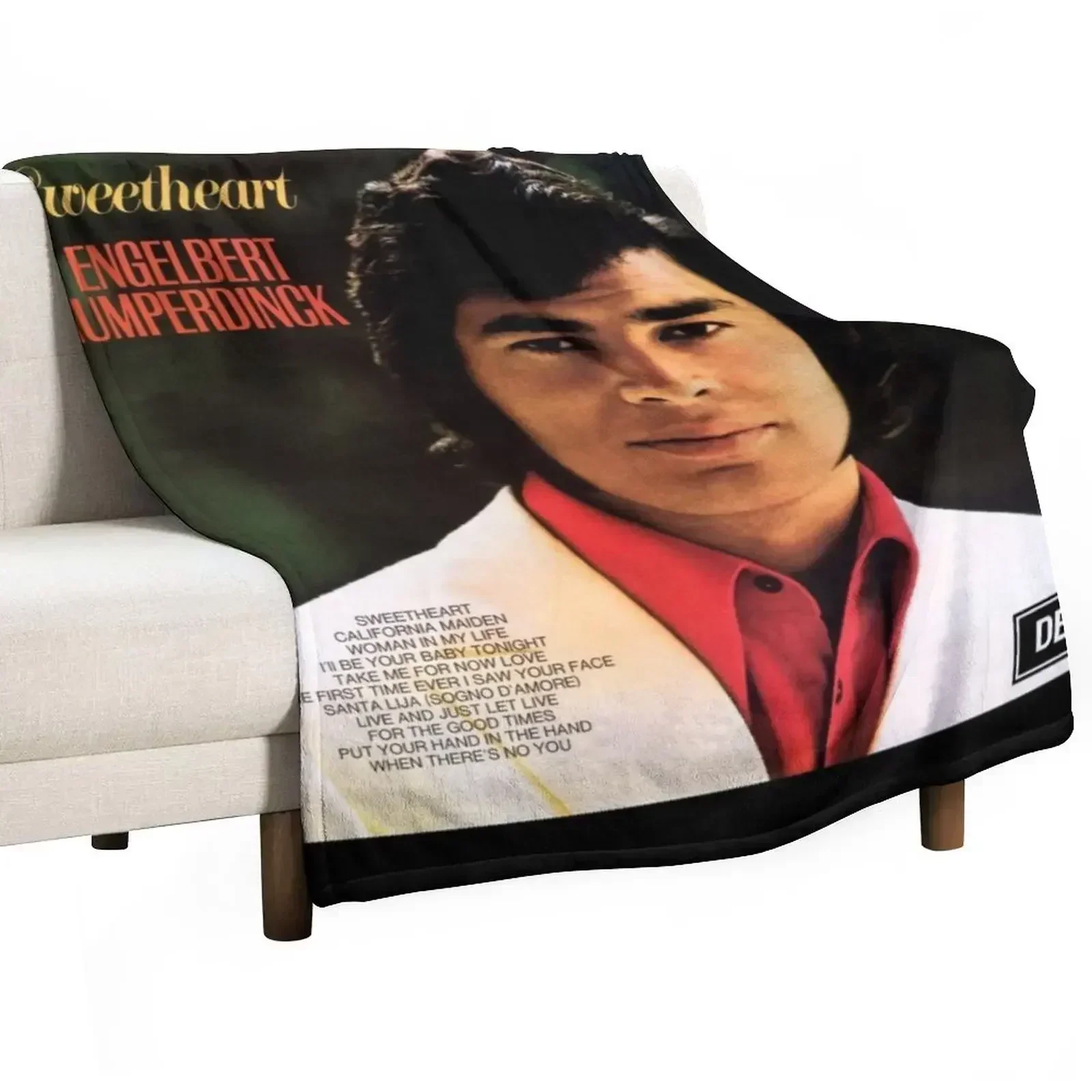 

New Engelbert Humperdinck sweetheart Throw Blanket Thermal Decorative Throw Personalized Gift Flannels Blankets