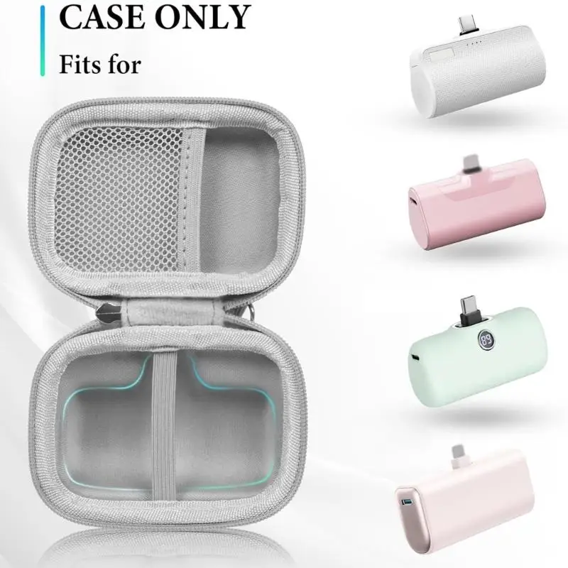 

Y1UB Scratchproof Case for Mobile Power 4500mAh Storage Bag with Inner Pocket