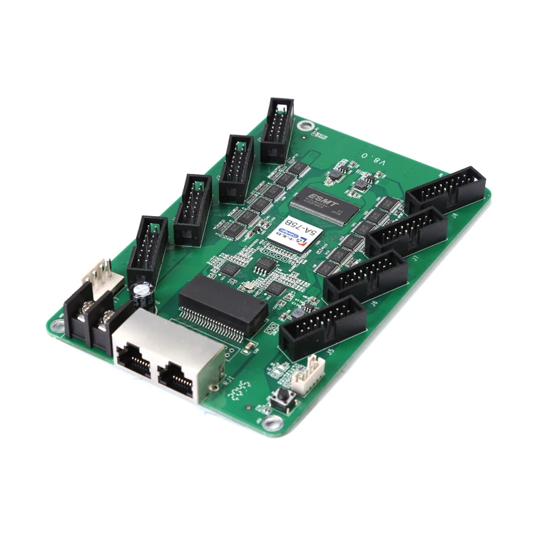 Colorlight 5A-75B Receiving Card Full Color Synchronous Control Card With 8 HUB75 Ports  for LED Screen Video Wall Full Color