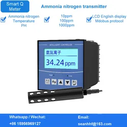 Jakość wody wieloparametrowy nadajnik czujnika czujnik temperatury amoniaku azotu i jonów z sterownik LCD wyjściem RS485