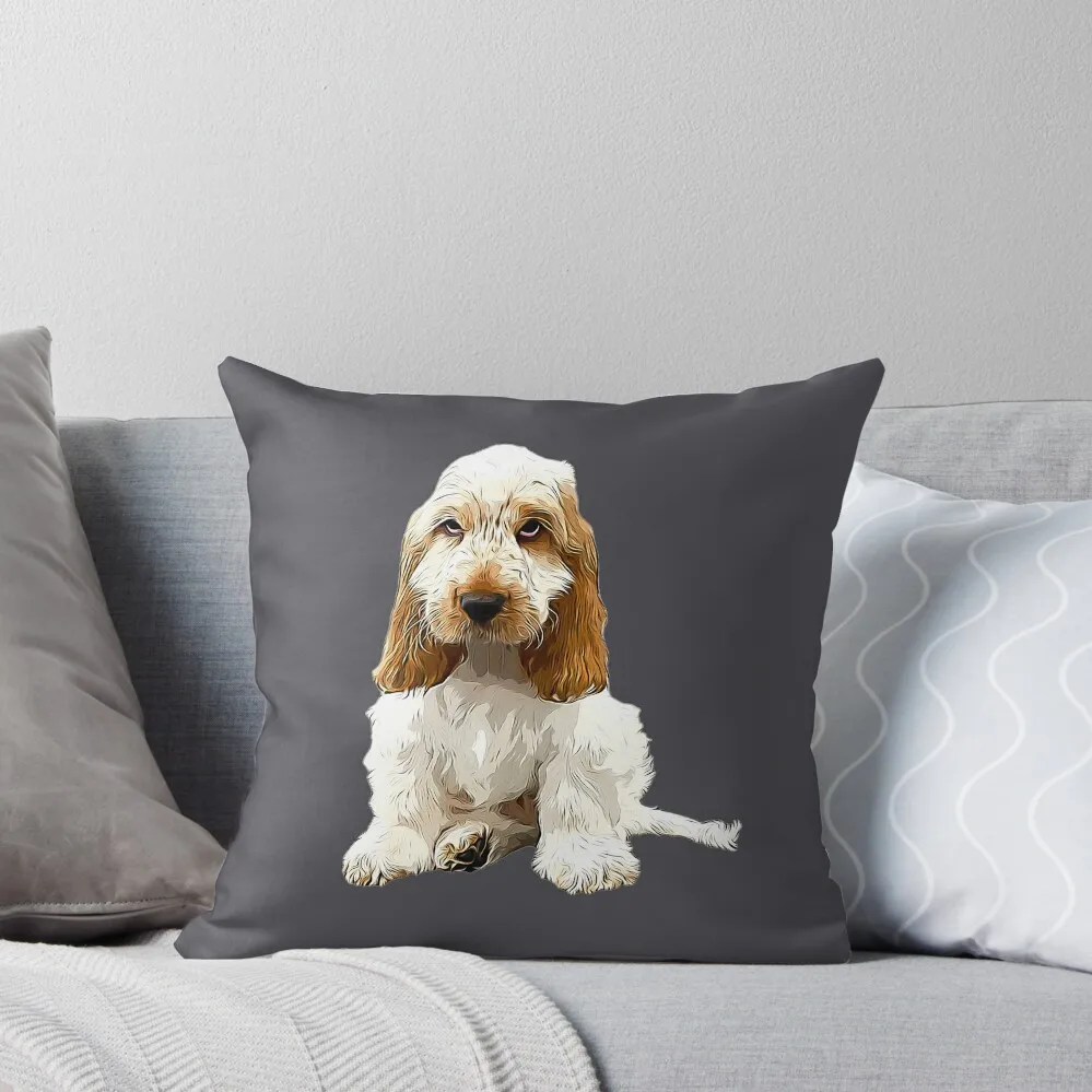 

English Cocker Spaniel - Orange Roan Puppy Throw Pillow Covers For Sofas Decorative Cushion pillow