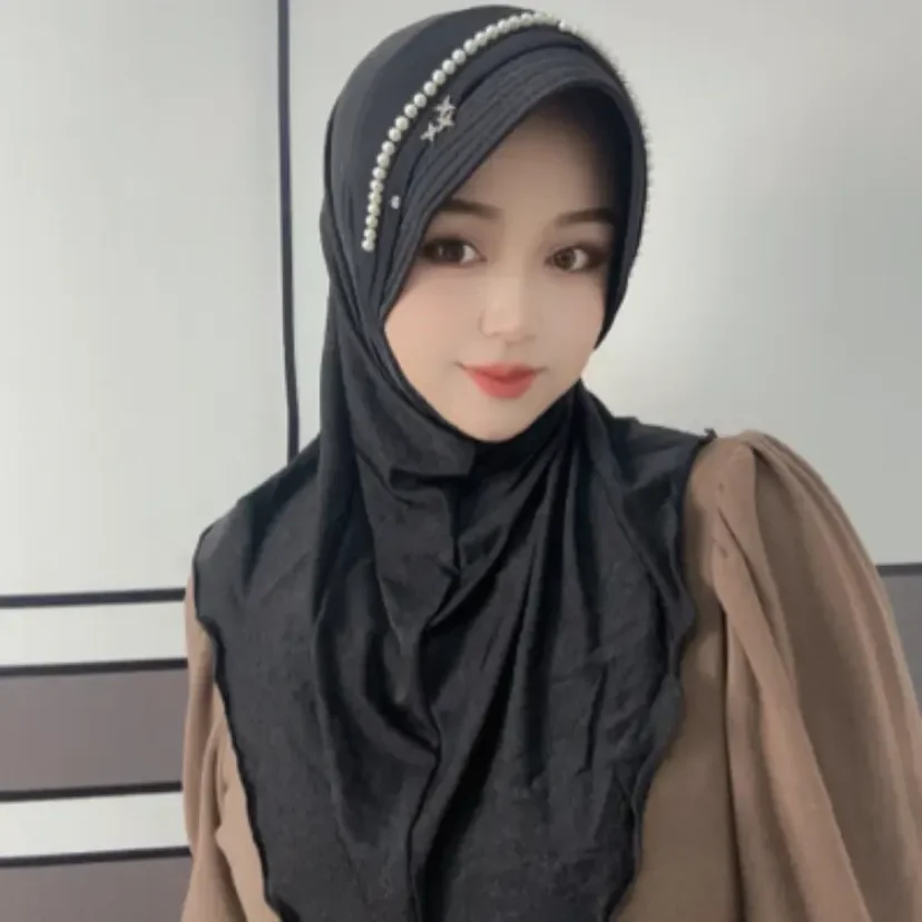 Winter New 2024 Islamic Clothing Muslim Women Hat Hijab Covers