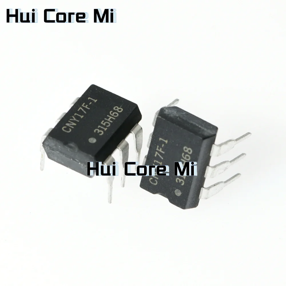 Transistor de Desmontagem Direta, Transistor, CNY17F-1, DIP-6, CNY17F, Novo estoque