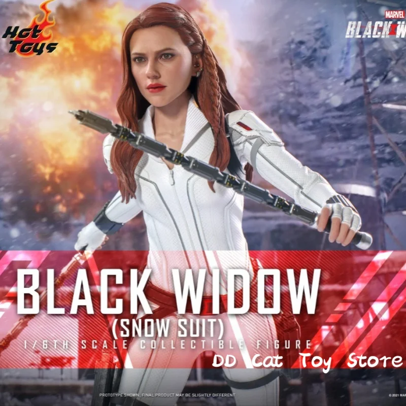 

Genuine Hot Toys Mms601 Iron Man Black Widow (Snow Suit) 1/6 Collectible Doll Movie Character Collection Model Toy Birthdaygift