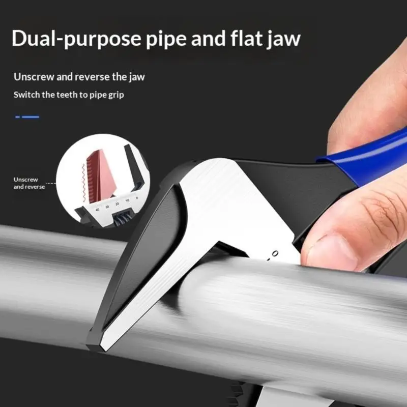 L9BE 0-36mm Adjustable Wrench Spanner Professional Large Open End Adjustable Wrench