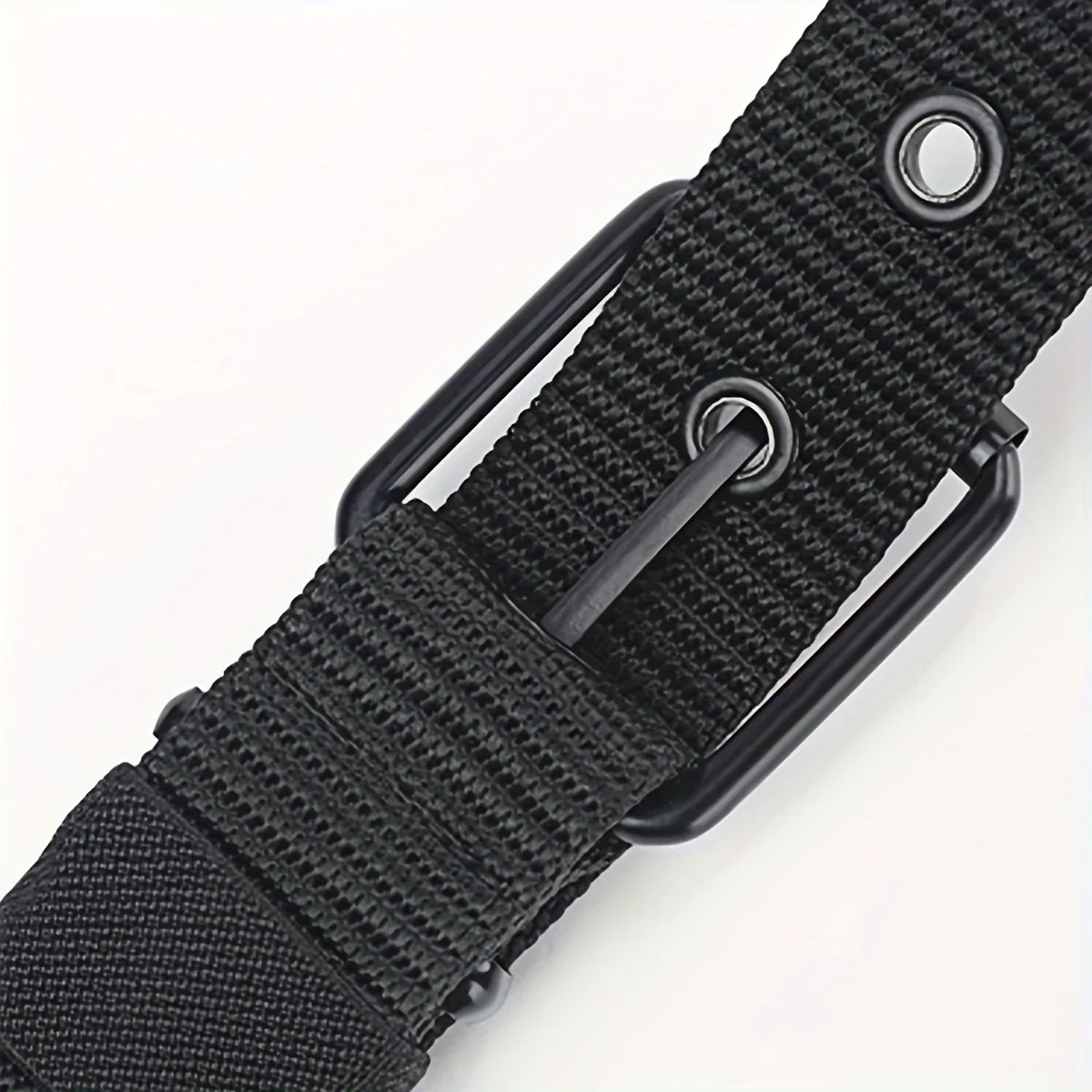 Cinto de Nylon Super Durável para Homens com Fivela de Liberação Rápida, Adequado para Uso Diário, Versátil para Homens e Mulheres ﻿
