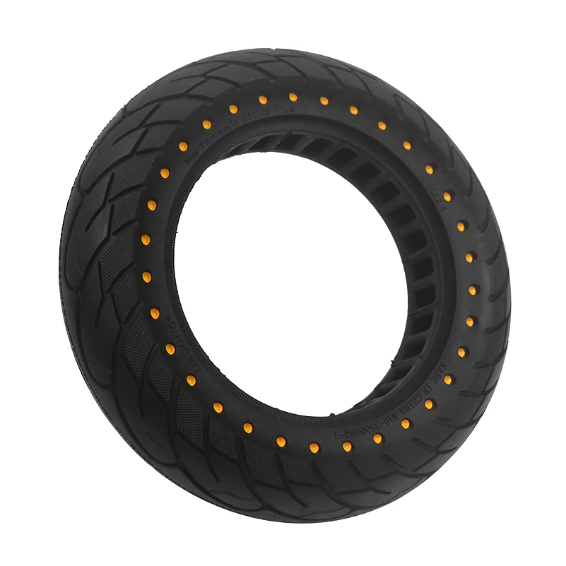 10 Inch 10X2.5 Solid Tyre for Ninebot Max G30 Electric Scooter 10inch Explosion-Proof Hollow Honeycomb Tire