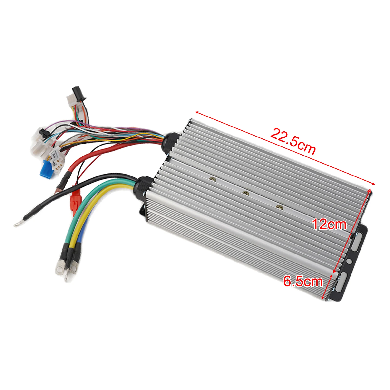 E-Bike Controller 3000W Motor Square Wave 24mos Brushless Hub Kit Automatic Identification For E-Scooter Practical