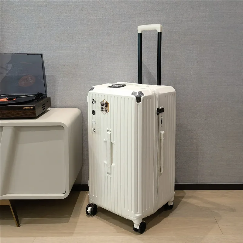 

TSA Password Lo Lage Faionable ex 26 Inch Wheel Spinner Carry on Suitcase ABS PC Material Women's Men's Bag