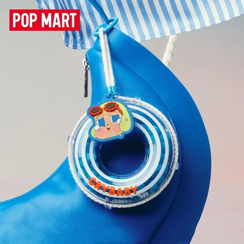 POP MART CRYBABY バケーションモードオンシリーズ ペンダント ブラインドボックス ミステリーボックス ドール キュート アニメ フィギュア ゲスバッグ おもちゃ デスクトップ