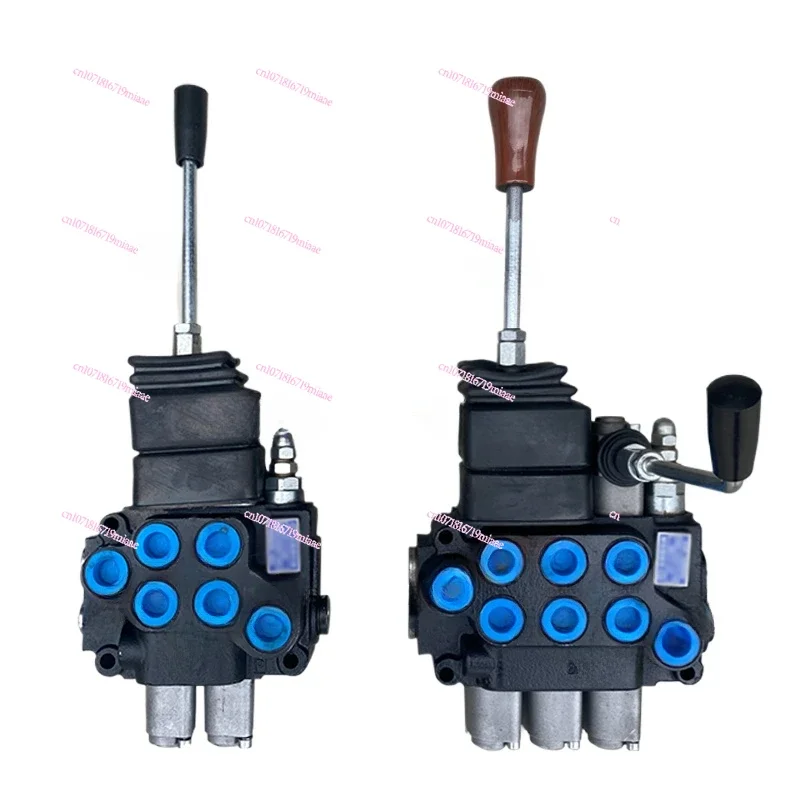 Hydraulic multi-way valve ZT12 distributor one control two belts bridge can be connected in series forklift P modified forklift