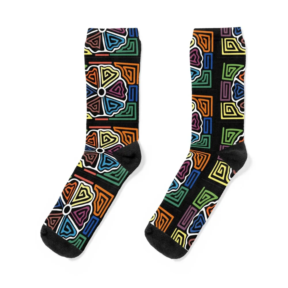 panama, mola, indian sanblas Socks new year winter gifts funny sock Socks Men's Women's