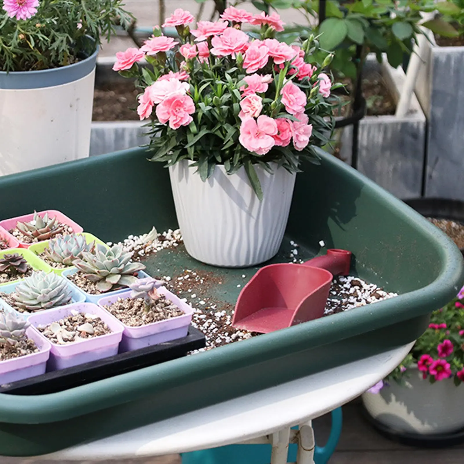 

Indoor Outdoor Versatile Garden Nursery Planters Pet Litter Boxes - Durable Gardening Supplies for Home Garden