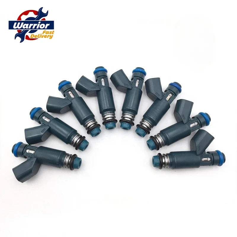 8PCS Fuel Injectors 2W93-BA Fit For Jaguar 4.2L 03-09 for Land Rover 4.2L 08-09 4650544 AJ811177 AJ82532 AJ88900