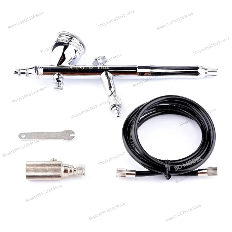 For 5D Model Airbrush 0.2/0.3 Dual Motion Climate Modified Airbrush PS270 PS289 290 Nozzle Needle Old PS270 (0.2MM) + Needle
