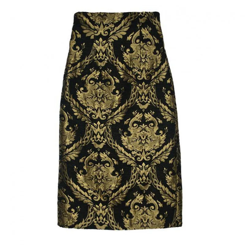 

Специальный комплект большого размера в стиле ретро, женская юбка Faion, верхний комплект, уличная длинная све, облегающая зимняя одежда средней длины