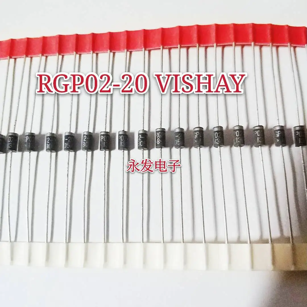 10pcs 512 inal nouveau RGP02-20 récupération rapide redresseur diode RGP02-20E importé 0.5A2KV DO-41
