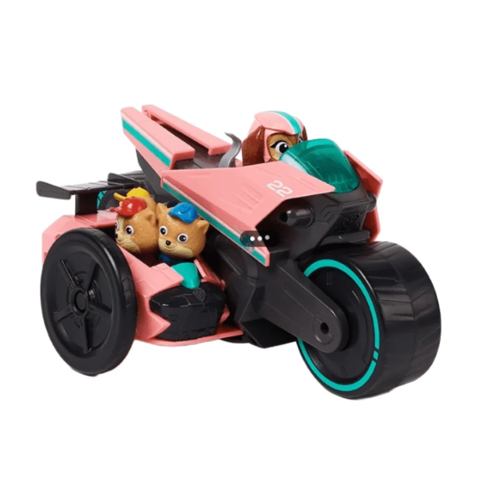 PAW Patrol Babe Shapeshifter Liberty Rescue Car Dog Motorcycle Patrol Car