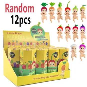 Sonny Angel Blind Box 20. výročí Hippers Back Dreaming Fruit Vegetable Series Figurka Panenka Přívěsek na klíče Vánoční dárek 10 nejlepší prodej přívěsek na klíče s andělským synkem - №8