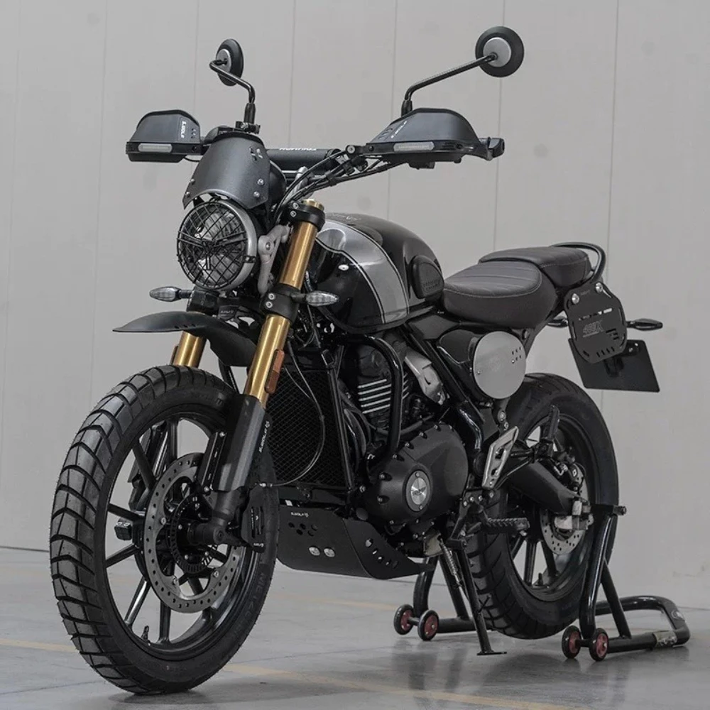 Motorcycle Windshield Windscreen Protector For Triu mph Scrambler 400X 2024-2025