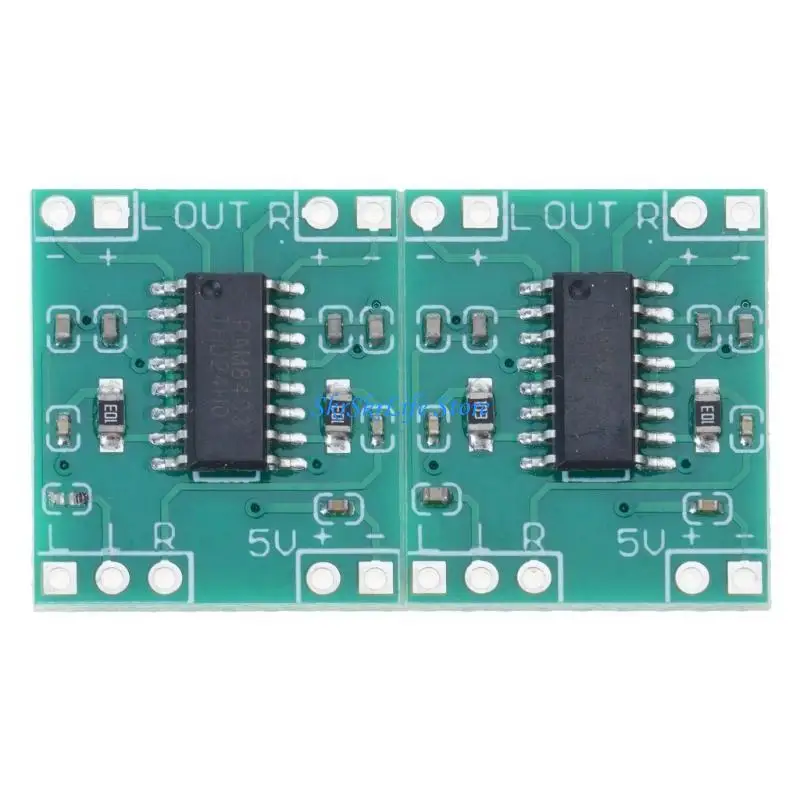 E65E 2x3W PAM8403 Class D Amplifier Board Digital Amplifier Sound Module 2.5V-5V USB