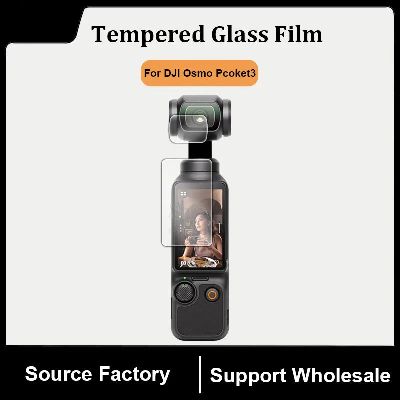 

For DJI OSMO Pocket 3 Pocket3 Protector Film Tempered Glass Protector Screen Lens Full Screen Protection Camera Accessorie