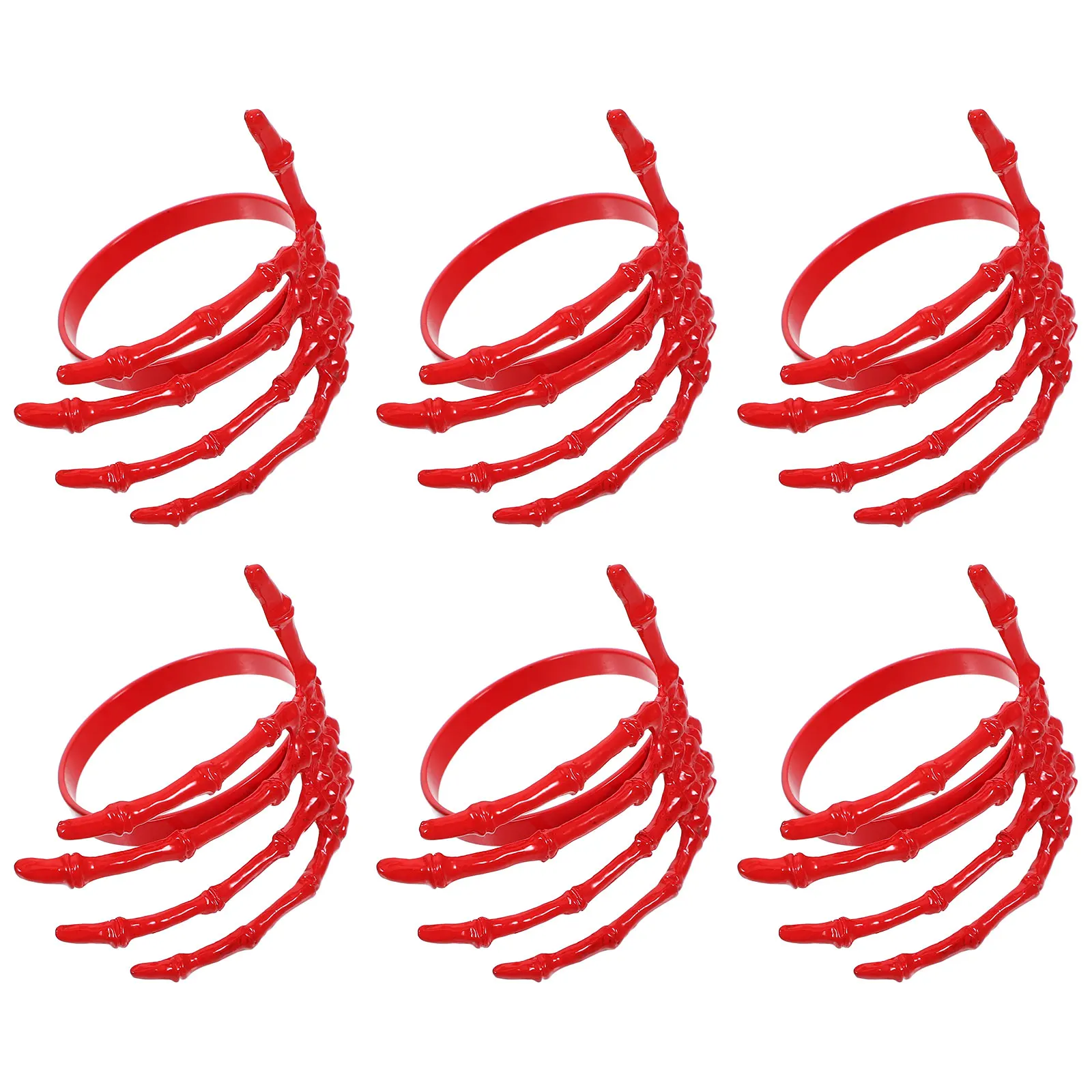 

6 Pcs Napkin Rings Ghost H Decor Halloween Dinner Party Home Kitchen Serviette Buckles Easy Clean Stylish Long Life Creative