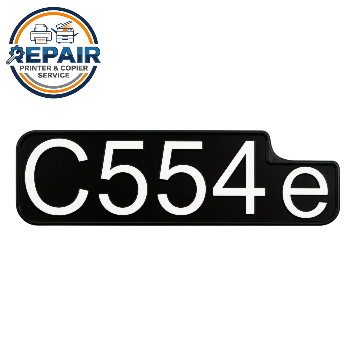 

50PCS Label Sticker Front Door Label for Konica Minolta C554 C554e
