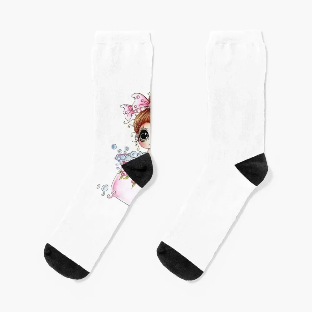 

Sherri Baldy Bubble Bath Bestie from My Besties Socks Stockings compression Crossfit cartoon basketball Socks For Girls Men's