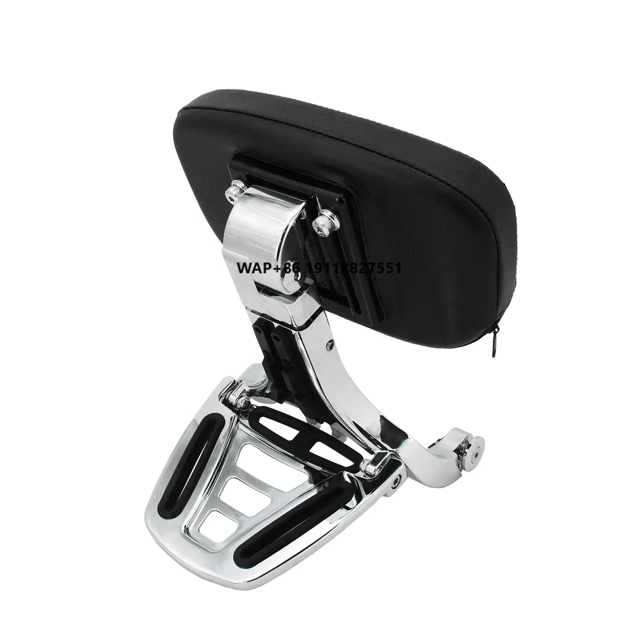 Motorcycle Multi-Purpose Driver Passenger Backrest Adjustable for for Street Bob 2018-2020