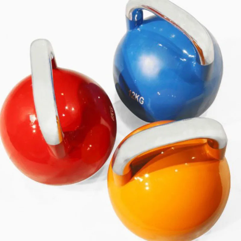 DUTRIEUXProfessional All-Steel Kettlebells for Total Body Strength Squats Workout Home Gym Equipment