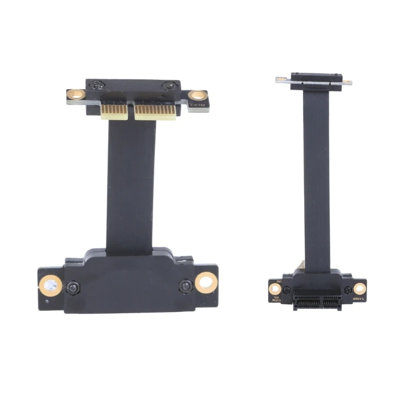 

Efficiency Double 90°PCIe3.0 to Extension Cable Gold Plates Connectors