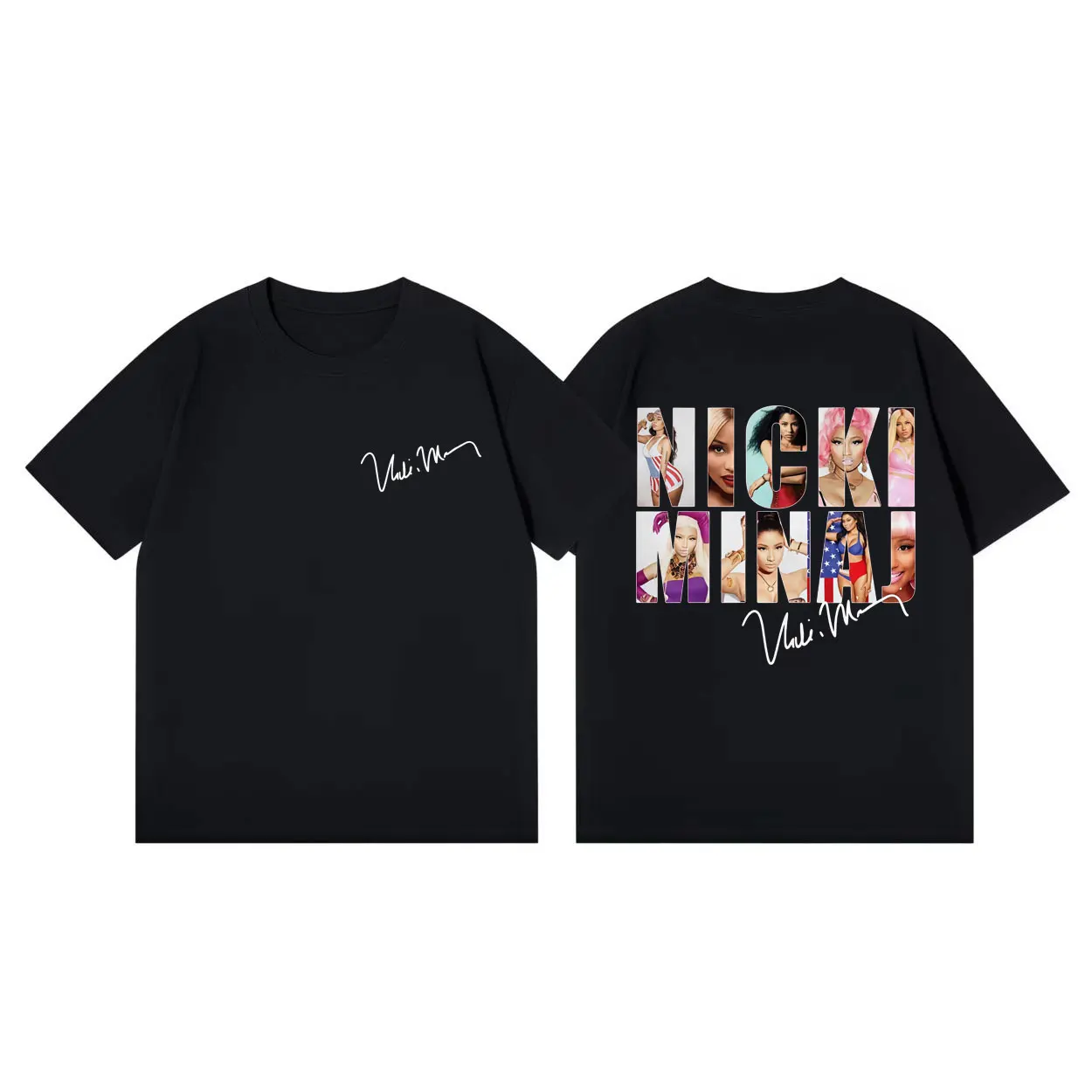 

Rapper Nicki Minaj Album Merch T-shirt Men's Women's Clothing Hip Hop Fashion T-shirts Summer Casual Cotton Short Sleeve T Shirt