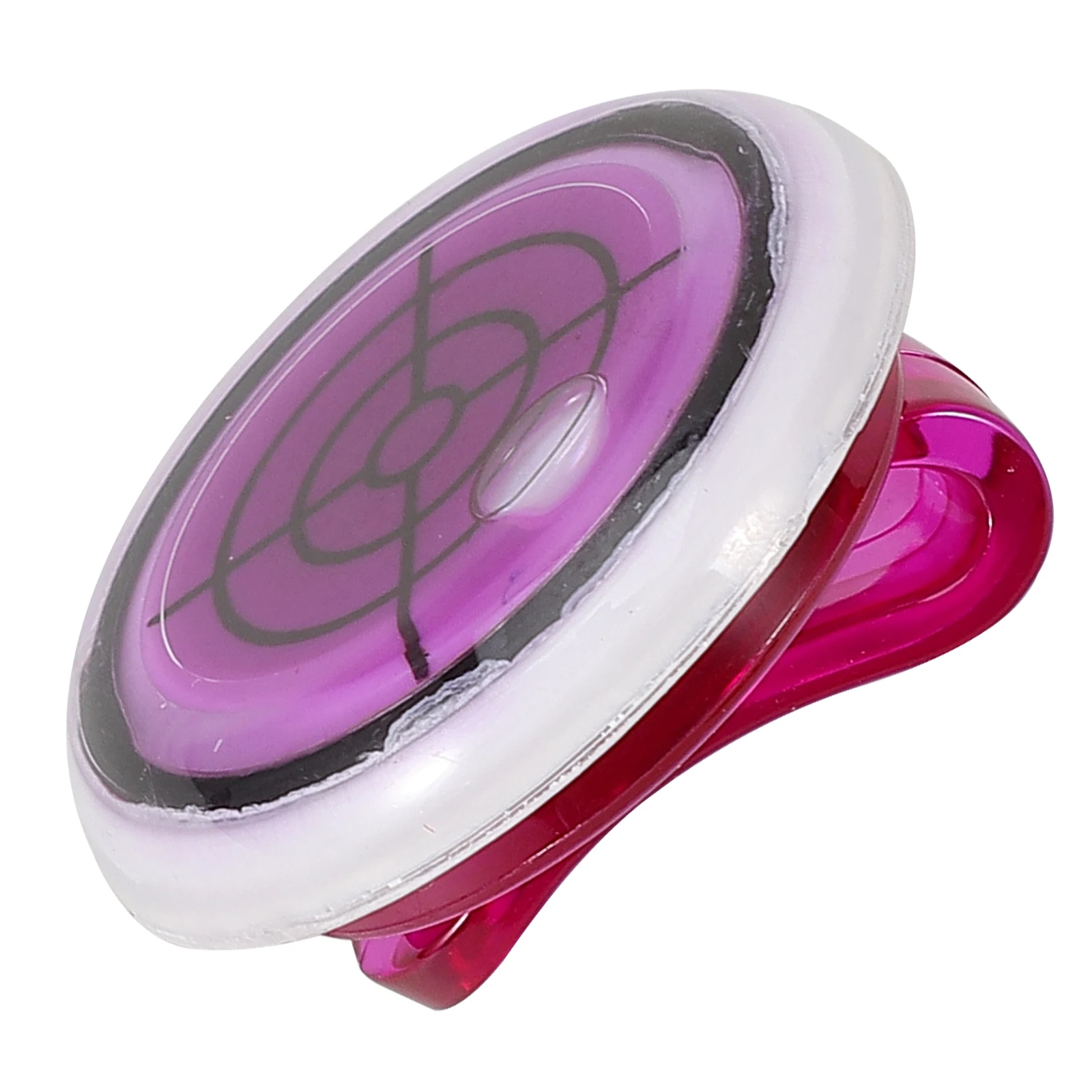 

Golf Hat with Level Function Decorative Golfs Marker Purple Durable Plastic Iron Portable Ball Marker Golfs Supply Gifts