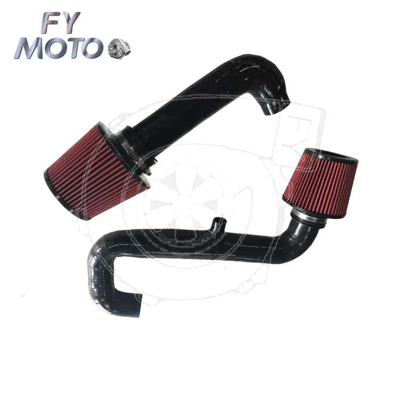 For BM N54 07-10 135i 335i Relocated Silicone Inlet Hose Intake Kit