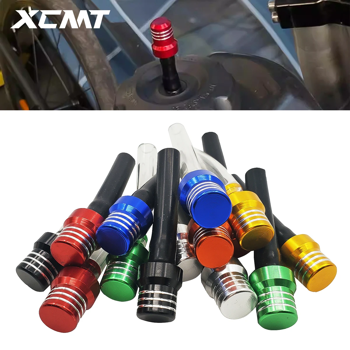 

Motorcycle Gas Fuel Cap Single Way Valves Vent Breather Hoses Tubes For Motocross ATV Quad Dirt Pit Bike Fuel Tank Breather Pipe