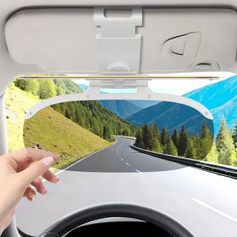 Car Visor Sun Blocker Polarized Sun Visor Strong-Light Blocking Anti-Glare Safe Driving Car Accessories Filtering Glare Blocker