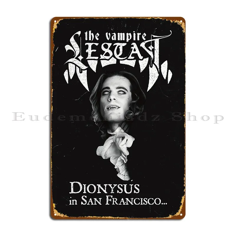The Vampire Lestat Concert Poster I Metal Sign Wall Plaque Designs Living Room Cinema Plaques Tin Sign Poster